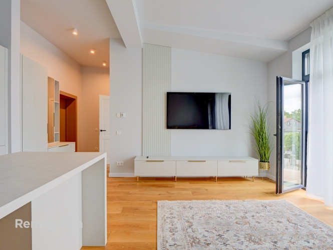 Эксклюзивная квартира в новом проекте с балконом, гардеробной и личным Рига - изображение 8