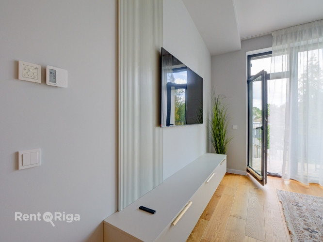 Эксклюзивная квартира в новом проекте с балконом, гардеробной и личным Рига - изображение 9