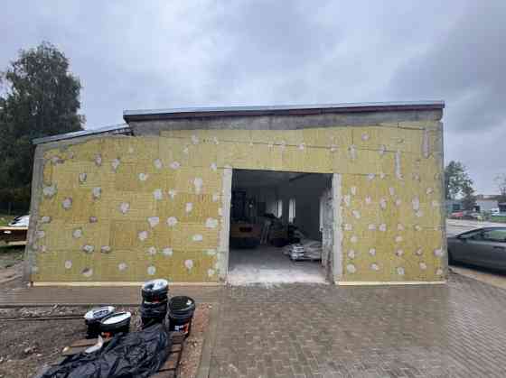 Складские помещения с прилегающей территорией в Румбуле:      1-й этаж;      Открытое Рижский район