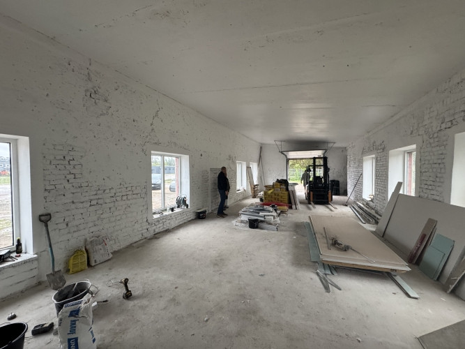 Складские помещения с прилегающей территорией в Румбуле:      1-й этаж;      Открытое Рижский район - изображение 2