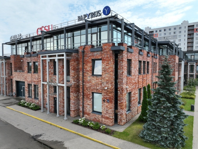 Jauns birojs ar atvērtu plānojumu un 3 izolētām telpām. Birojs atrodas mūsdienīgā biroju ēkā.  Telpā Рига - изображение 14