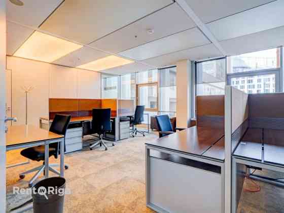 Престижный, сразу доступный, полностью меблированный офис в одном из самых Rīga