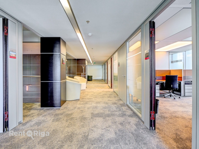 Prestižs, uzreiz pieejams un mēbelēts birojs vienā no Rīgas ievērojamākajiem biroju Rīga - foto 8