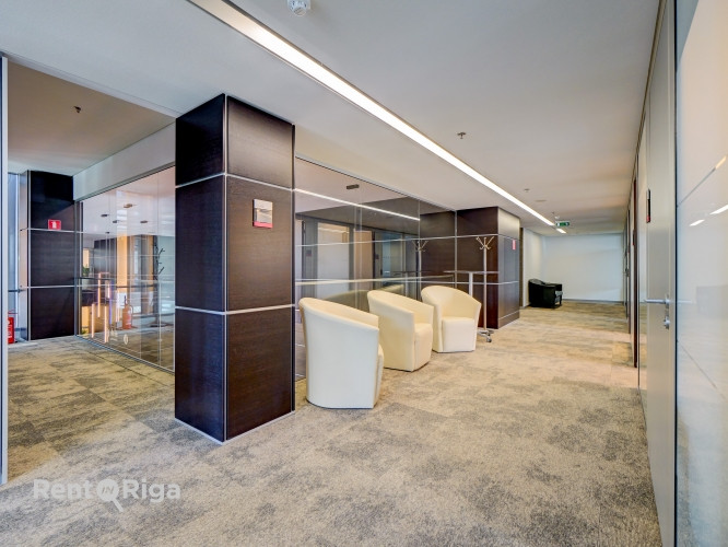 Prestižs, uzreiz pieejams un mēbelēts birojs vienā no Rīgas ievērojamākajiem biroju Rīga - foto 7