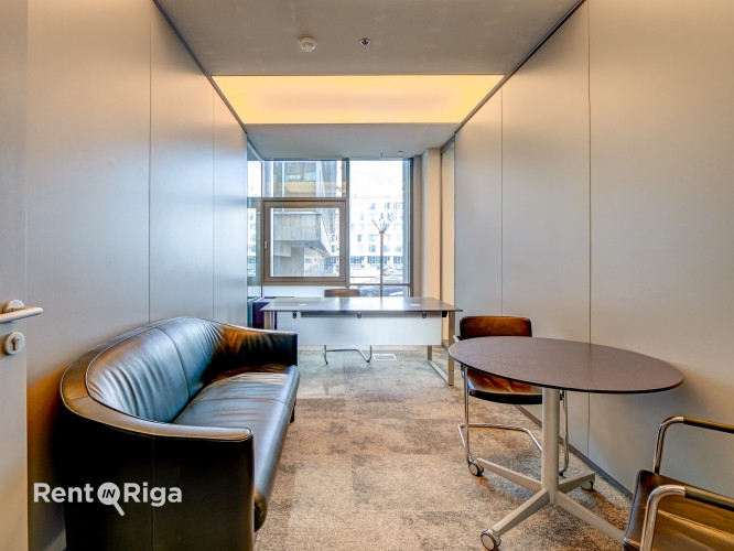 Prestižs, uzreiz pieejams un mēbelēts birojs vienā no Rīgas ievērojamākajiem biroju Rīga - foto 9