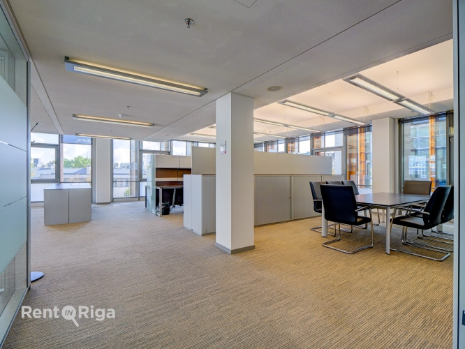 Prestižs, uzreiz pieejams un mēbelēts birojs vienā no Rīgas ievērojamākajiem biroju Rīga - foto 5