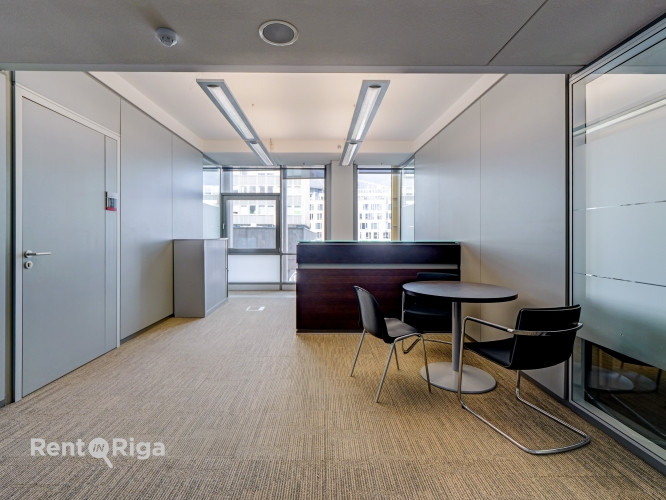 Prestižs, uzreiz pieejams un mēbelēts birojs vienā no Rīgas ievērojamākajiem biroju Rīga - foto 6