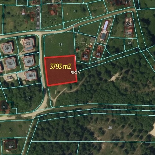 Potenciāls zemes gabals Bišumuižā  piemērots gan dzīvošanai, gan investīcijām Rīga - foto 1