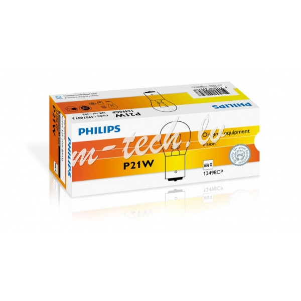 PH 12498CP - Philips Vision P21W 21W 12V 12498CP Рига - изображение 1