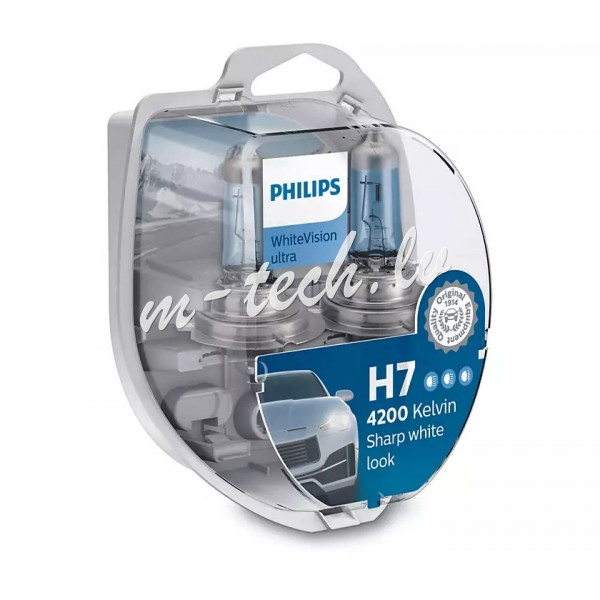 PH 12972WVUSM - Philips White Vision H7 + W5W 12V DUO Рига - изображение 1