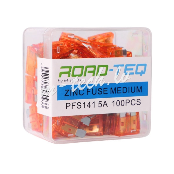 PFS141 - ZINC FUSE MEDIUM. BOX PACKING 5A 100pcs/box Rīga - foto 1