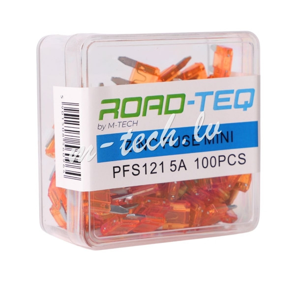 PFS121 - ZINC FUSE MINI. BOX PACKING 5A 100pcs/box Rīga - foto 1