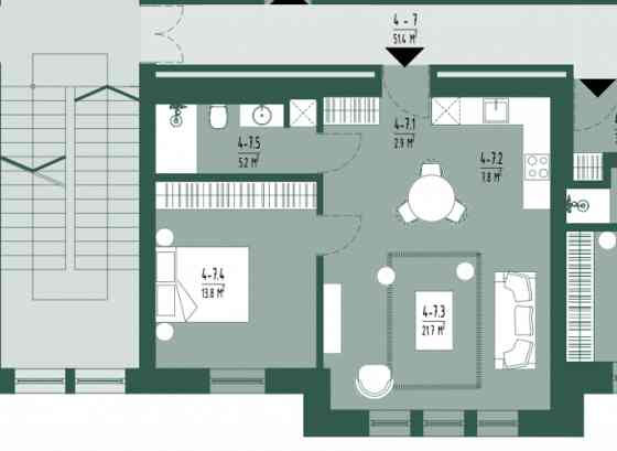Премиум-класс 2-комнатная квартира в историческом центре Риги  ул. Baznīcas 5, дом Рига