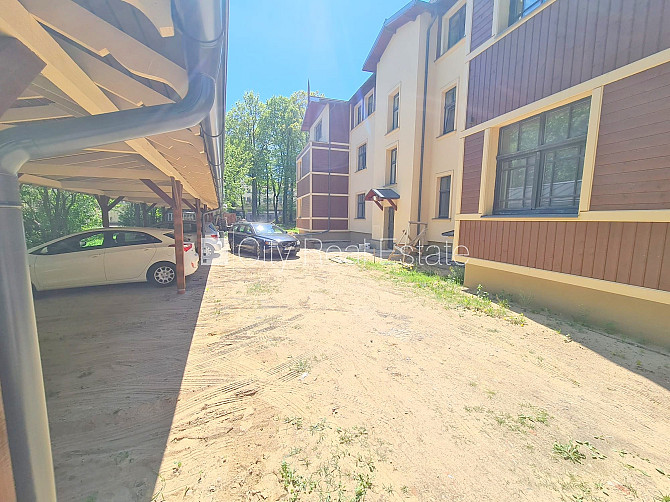 Новостройка, фасадный дом, благоустроенный озеленённый двор, закрытый двор, Рига - изображение 14