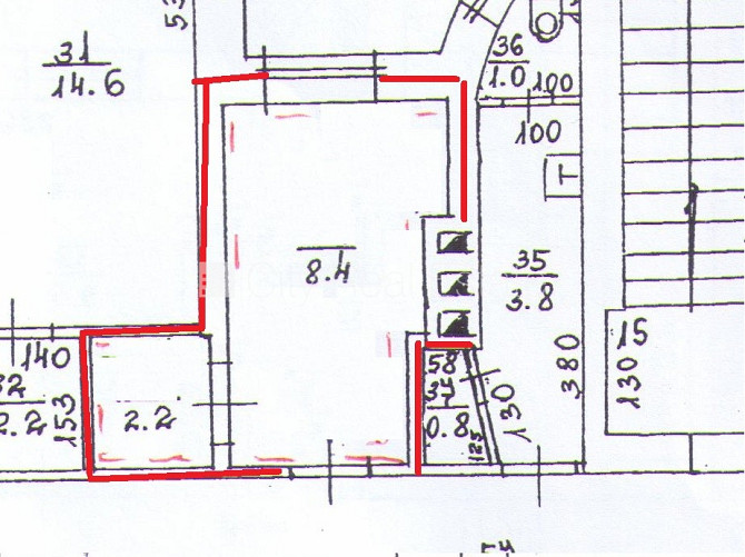 Фасадный дом, реновированный дом, вход с улицы, лестничная клетка после Рига - изображение 2