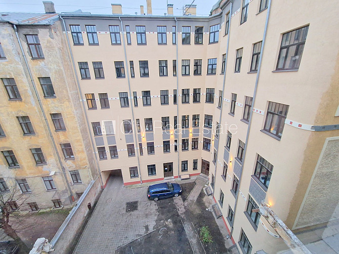 Проект - Matīsa 38 (Матиса 38), фасадный дом, реновированный дом, закрытый двор, вход с Рига - изображение 3