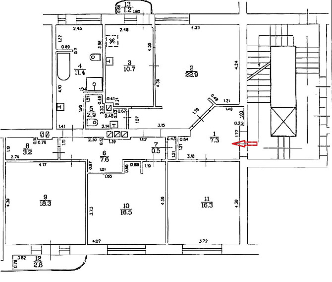 Zeme īpašumā, fasādes māja, ķieģeļu mūra sienas, slēgts pagalms, teritorijas iebrauktuves Rīga - foto 17