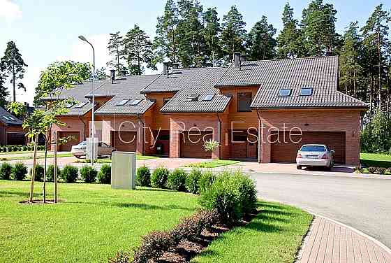 Проект - Апоги, рядный дом, новостройка, стены из керамзитных блоков, на Рига