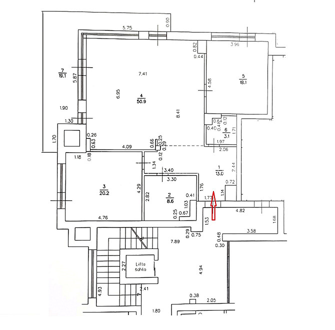 Проект - Jūras Pils (Юрас Пилс), земля в собственности, новостройка, дом во дворе, Юрмала - изображение 19