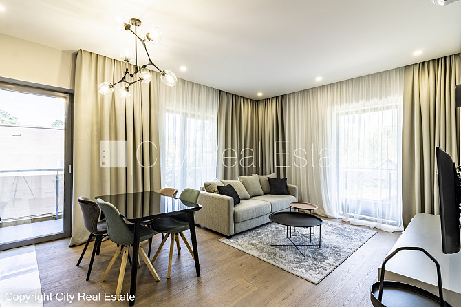 Новостройка, благоустроенная озеленённая территория, закрытый двор, территория Юрмала - изображение 5