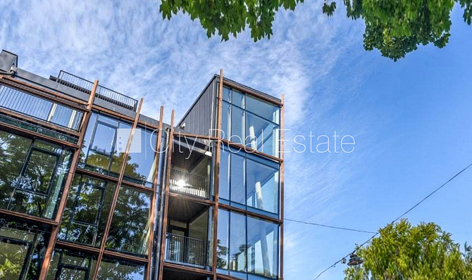 Zeme īpašumā, jaunceltne, fasādes māja, monolīta betona sienas, par terases platību Rīga - foto 17