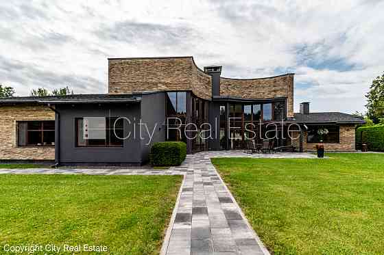 Земля в собственности, частный дом, новостройка, стены из керамзитных блоков, Юрмала