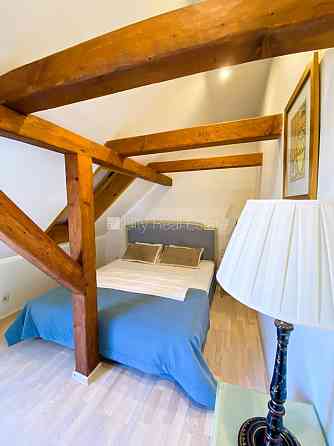 Фасадный дом, мансарда, терасса, количество спален 2 шт., изолированные комнаты 2 Рига