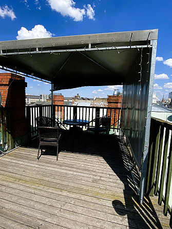 Фасадный дом, мансарда, терасса, количество спален 2 шт., изолированные комнаты 2 Рига - изображение 8