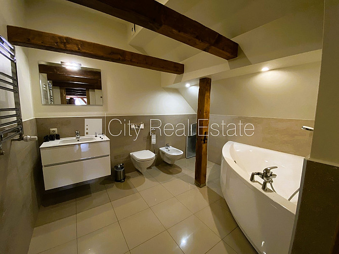 Фасадный дом, мансарда, терасса, количество спален 2 шт., изолированные комнаты 2 Рига - изображение 7