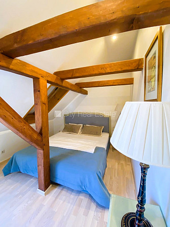 Фасадный дом, мансарда, терасса, количество спален 2 шт., изолированные комнаты 2 Рига - изображение 3