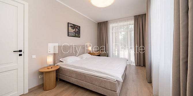 Новостройка, благоустроенная озеленённая территория, подземная стоянка, во Юрмала - изображение 12