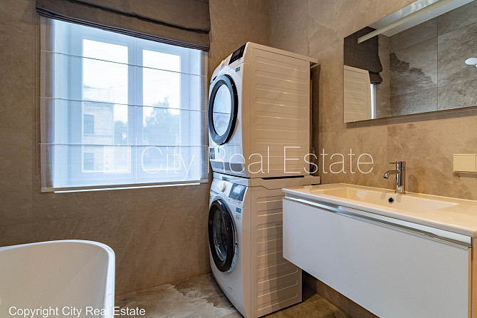 Новостройка, дом во дворе, благоустроенный озеленённый двор, возможность аренды Рига - изображение 9