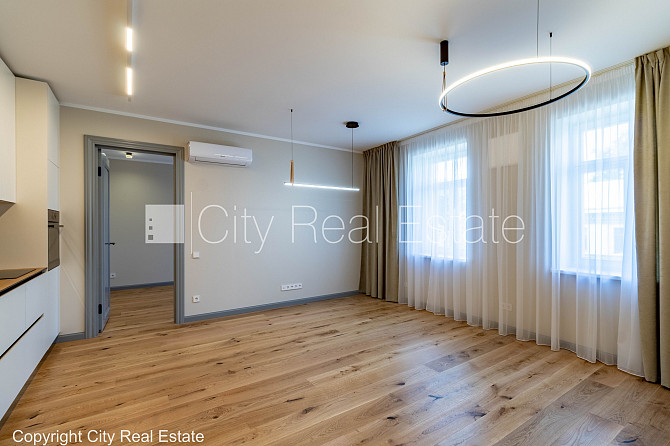 Новостройка, дом во дворе, благоустроенный озеленённый двор, возможность аренды Рига - изображение 5