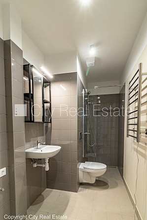 Фасадный дом, реновированный дом, благоустроенная озеленённая территория, лифт, Рига - изображение 16