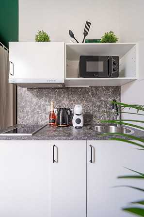 Реновированный дом, студио, кухня объединена с комнатой, центральное отопление, Рига - изображение 7