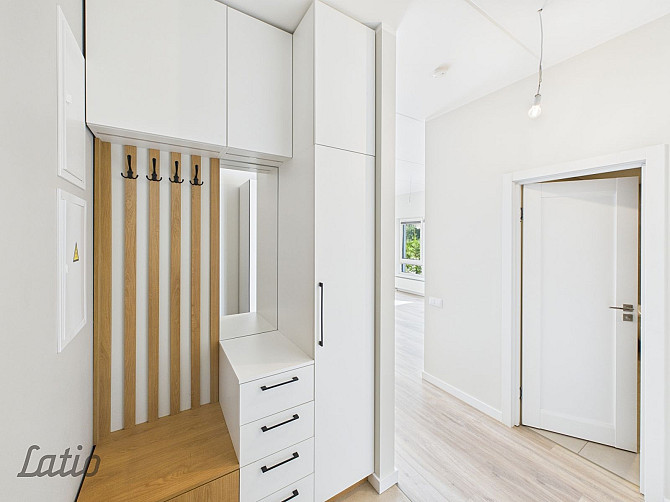 Izīrējas gaišs un mājīgs divuistabu dzīvoklis modernajā un energoefektīvajā projektā Magnolijas . Dz Рига - изображение 4