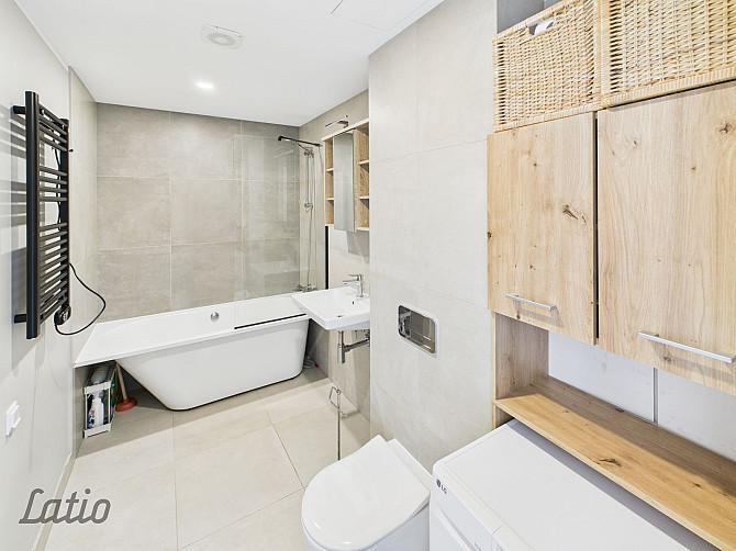 Izīrējas gaišs un mājīgs divuistabu dzīvoklis modernajā un energoefektīvajā projektā Magnolijas . Dz Рига - изображение 5