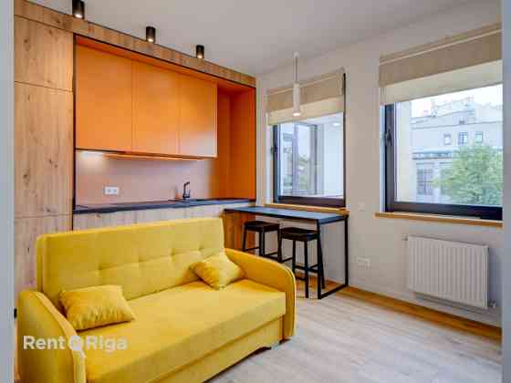 Квартира с продуманным до мелочей дизайном и комфортом, который ощущается в Rīga