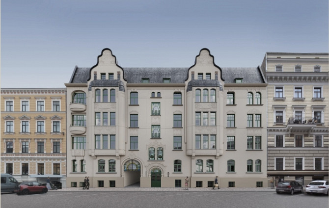 Premium klases 3-istabu dzīvoklis Rīgas vēsturiskajā centrā  Baznīcas ielā 5, Šefela namā. Rīga - foto 1