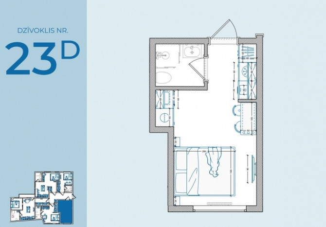 Студия с продуманным до мелочей дизайном и комфортом, который ощущается в каждом Рига - изображение 9
