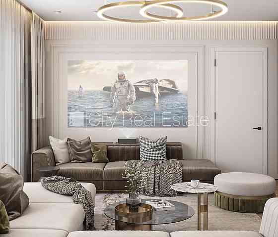 Проект - Tal Residence, земля в собственности, рядный дом, монолитные бетонные стены, на Rīga