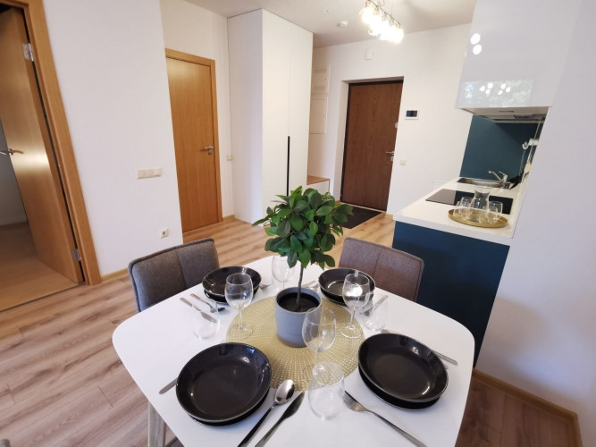 Izīrē mājīgu 2 istabu dzīvokli projektā "Aizkulises"  Šis modernais un labiekārtotais 2 istabu dzīvo Рига - изображение 4