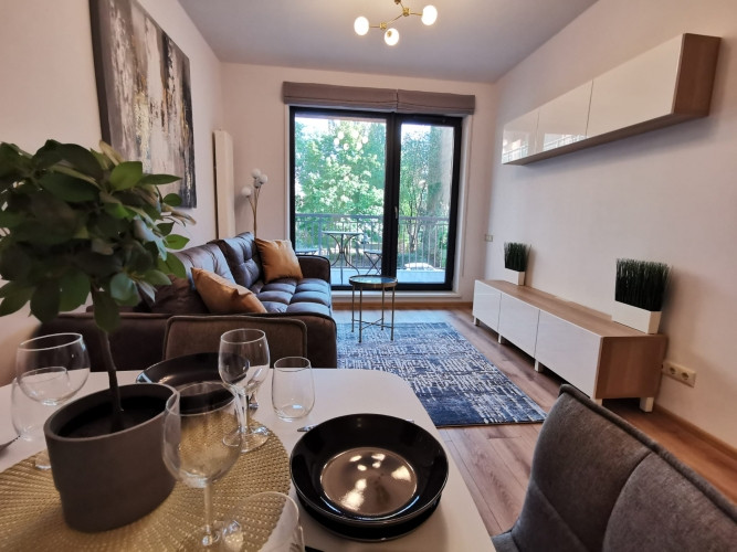 Izīrē mājīgu 2 istabu dzīvokli projektā "Aizkulises"  Šis modernais un labiekārtotais 2 istabu dzīvo Рига - изображение 2