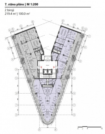 Офисные помещения на пересечении улиц Miera и Brīvības  в новом проекте по адресу Miera iela Рига - изображение 2