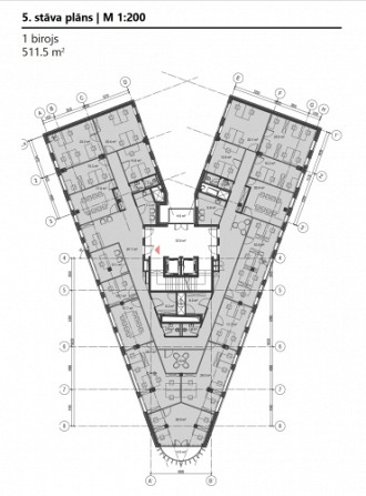 Офисные помещения на пересечении улиц Miera и Brīvības  в новом проекте по адресу Miera iela Рига - изображение 2