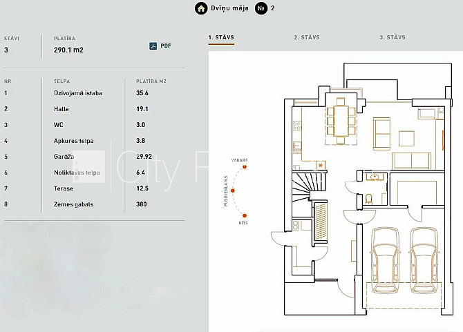Таунхаус, новостройка, благоустроенная озеленённая территория, подъездная Рига - изображение 7