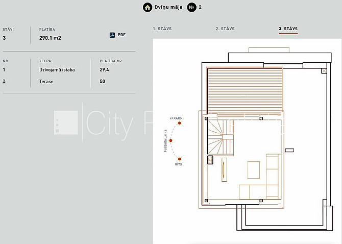 Таунхаус, новостройка, благоустроенная озеленённая территория, подъездная Рига - изображение 18