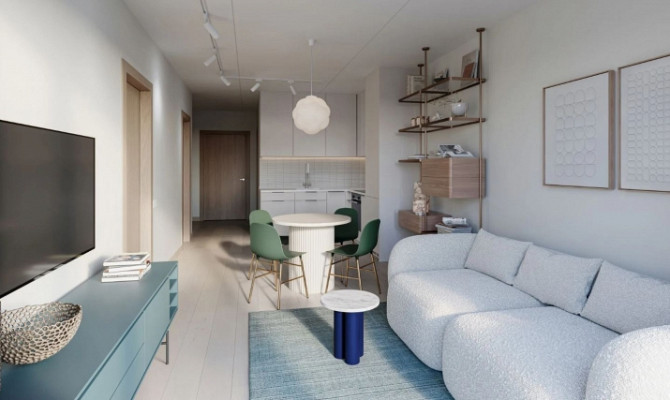 Современная и продуманная до мелочей 3-комнатная квартира на улице Витолу 2 Рига - изображение 4