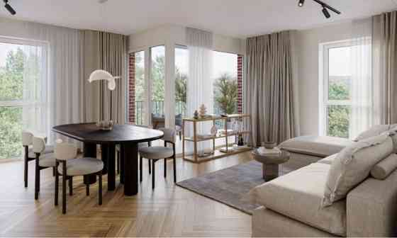 Современная и продуманная до мелочей 4-комнатная квартира на улице Витолу 2 Rīga