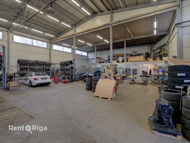 Помещения, подходящие для автосервиса в Плявниекaх.  Предлагаются в аренду Рига - изображение 3